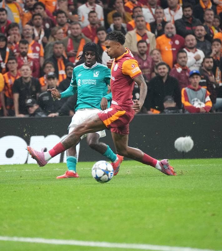 Football. UEFA Champions League. Galatasaray - Liverpool. 30.09.2025