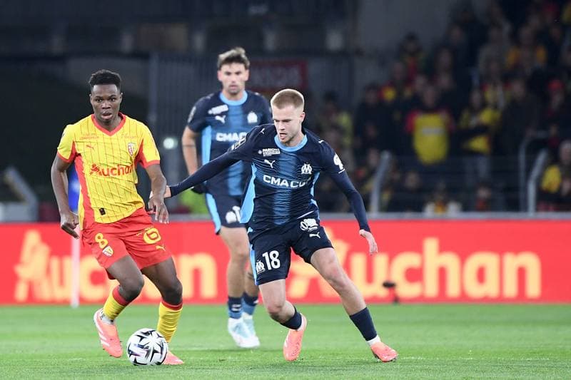 Football. Ligue 1 McDonald's. RC Lens - Olympique de Marseille. 25.10.2025