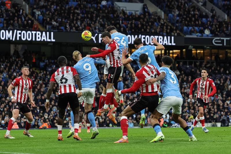 Football. Premier League. Manchester City - Sunderland. 06.12.2025