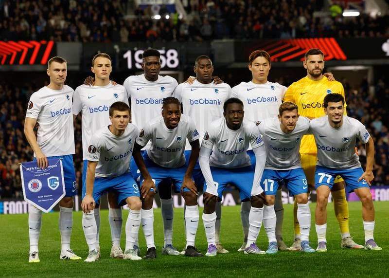 Football. UEFA Europa League. Rangers - KRC Genk. 25.09.2025