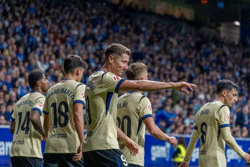 Football. La Liga. Real Oviedo - FC Barcelona. 16.09.2025
