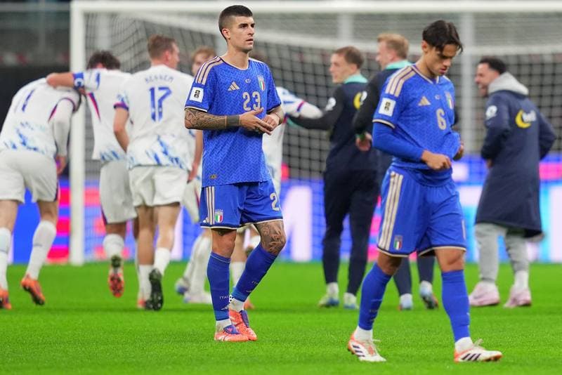 Football. FIFA World Cup Qualifiers. Italy - Norway. 16.11.2025