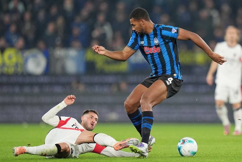 Football. Serie A. Atalanta - AC Milan. 28.10.2025