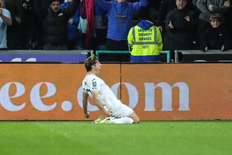Football. Carabao Cup. Swansea City - Manchester City. 29.10.2025