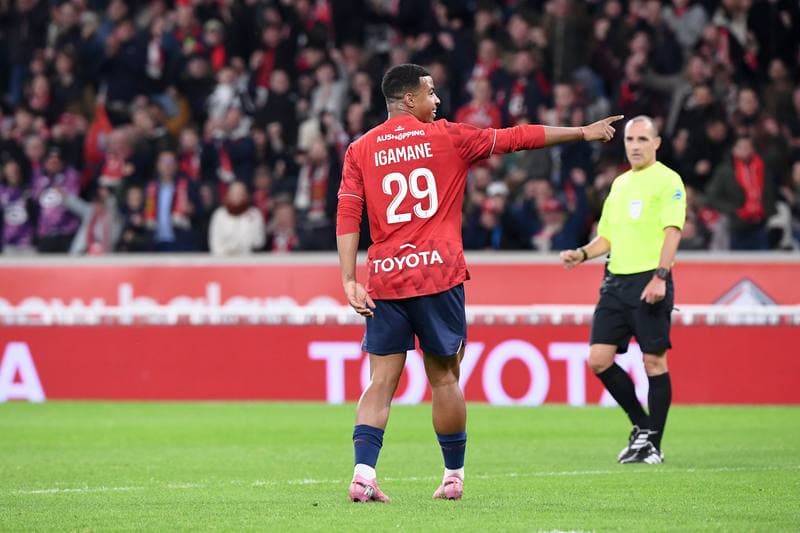 Football. Ligue 1 McDonald's. LOSC Lille - FC Metz. 26.10.2025