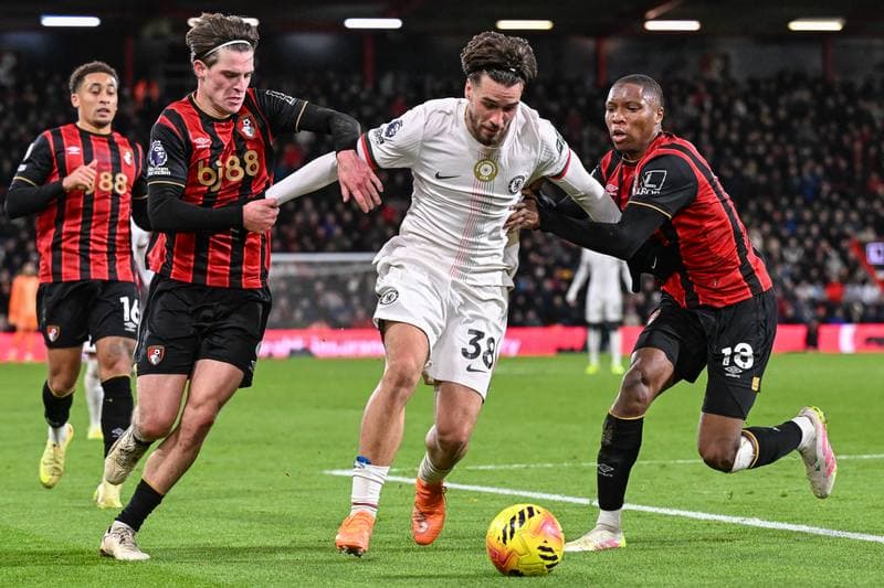 Football. Premier League. Bournemouth - Chelsea. 06.12.2025