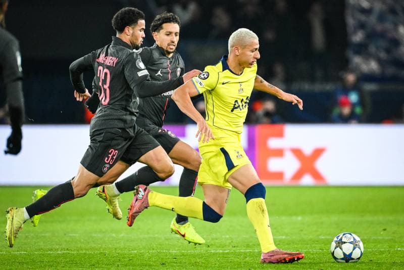 Football. UEFA Champions League. Paris Saint-Germain - Tottenham Hotspur. 26.11.2025