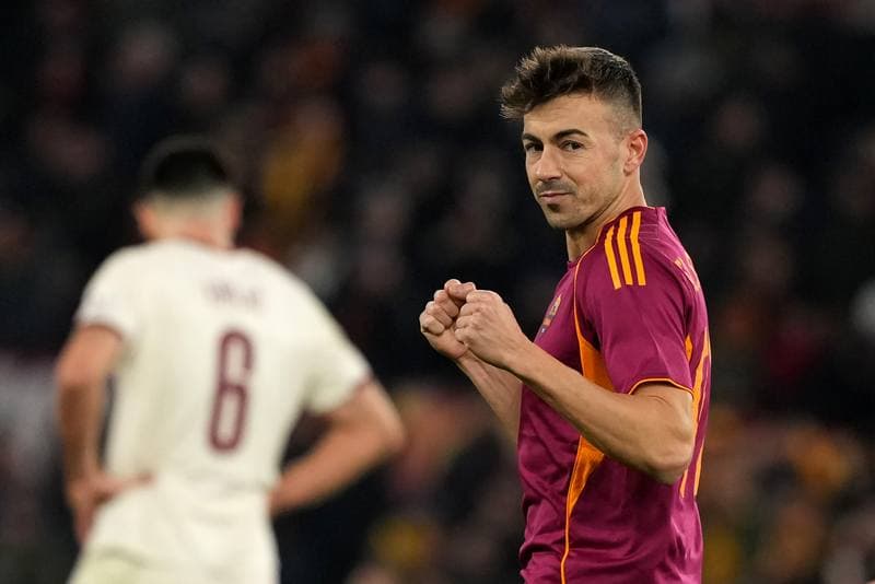 Football. UEFA Europa League. AS Roma - FC Midtjylland. 27.11.2025