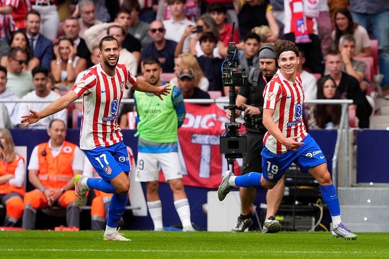 Football. La Liga. Atletico Madrid - Real Madrid. 27.09.2025