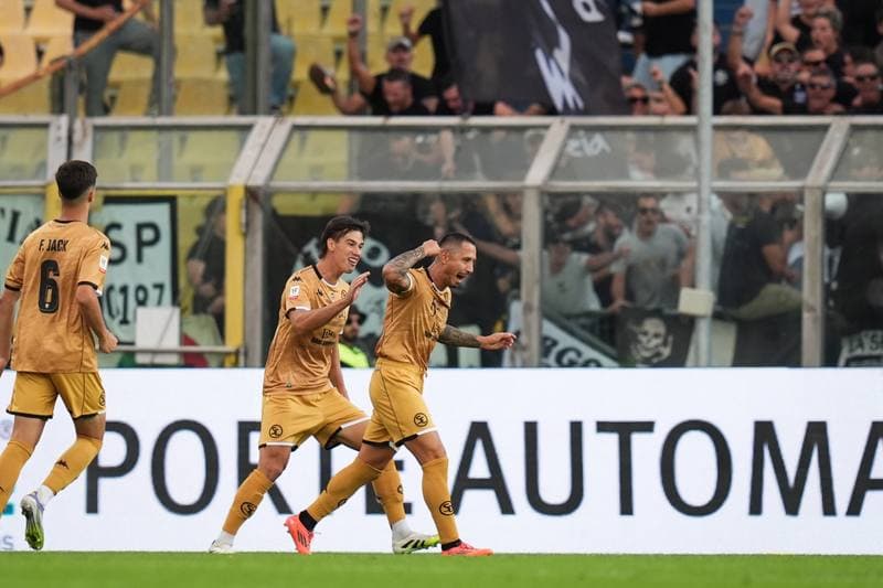 Football. Coppa Italia A Frecciarossa. Parma - Spezia. 24.09.2025