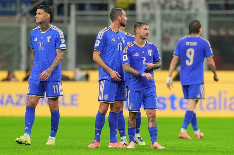 Football. FIFA World Cup Qualifiers. Italy - Norway. 16.11.2025