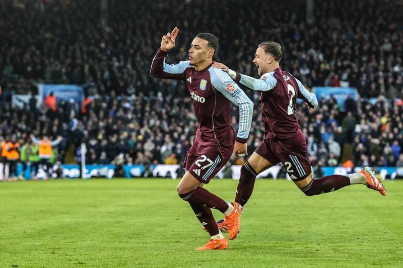 Football. Premier League. Leeds United - Aston Villa. 23.11.2025