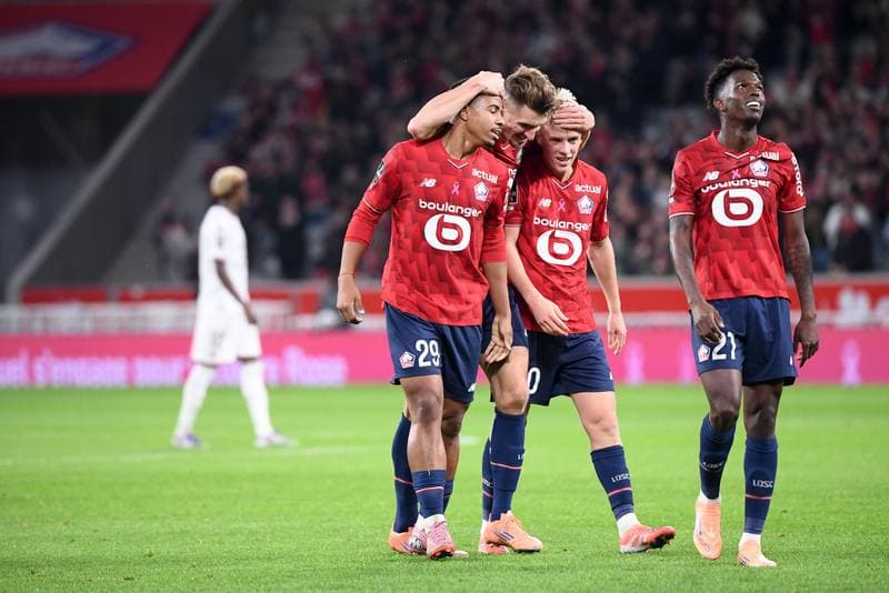 Football. Ligue 1 McDonald's. LOSC Lille - FC Metz. 26.10.2025