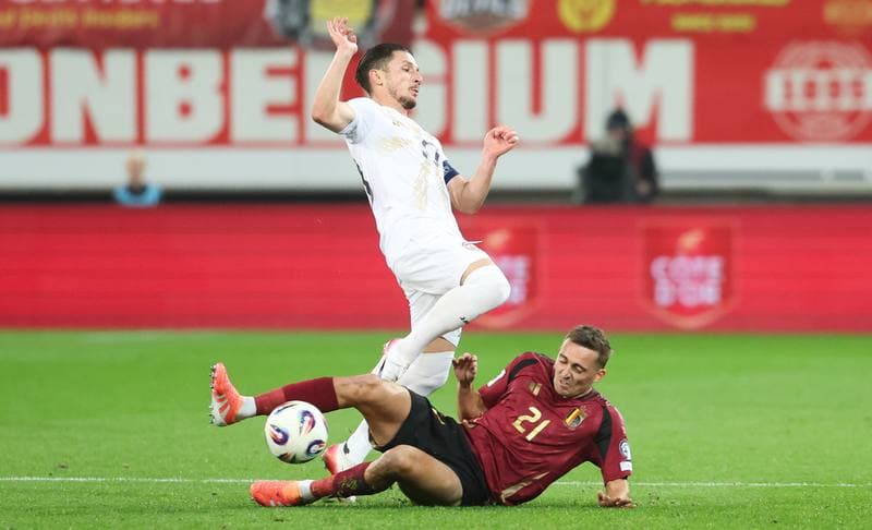Football. FIFA World Cup Qualifiers. Belgium - North Macedonia. 10.10.2025