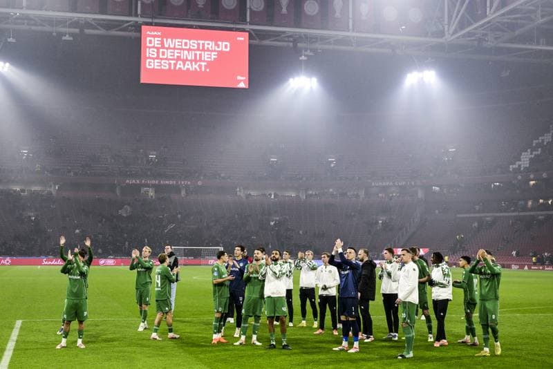 Football. Eredivisie. AFC Ajax - FC Groningen. 30.11.2025