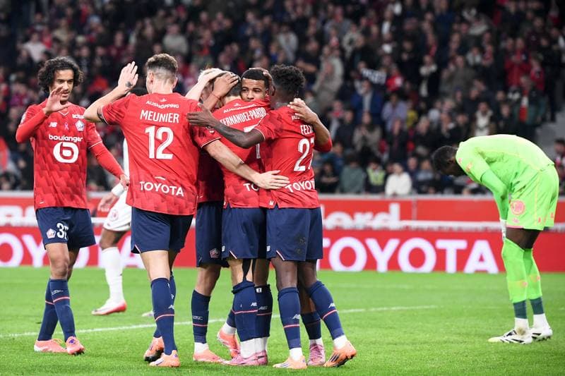 Football. Ligue 1 McDonald's. LOSC Lille - FC Metz. 26.10.2025