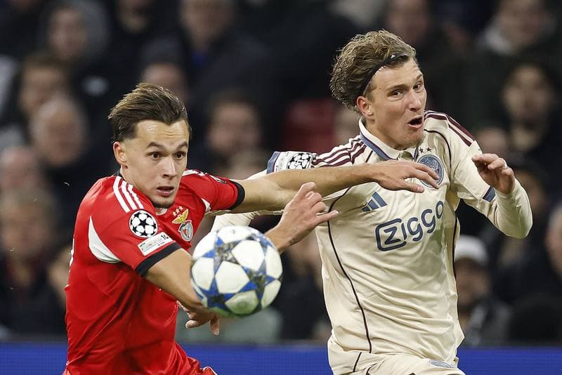 Football. UEFA Champions League. AFC Ajax - SL Benfica. 25.11.2025