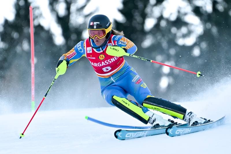 Alpine Skiing. Audi FIS World Cup. Women's Slalom. 04.01.2026