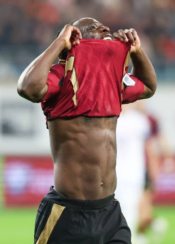 Football. FIFA World Cup Qualifiers. Belgium - North Macedonia. 10.10.2025