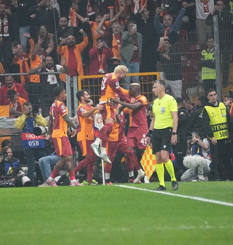 Football. UEFA Champions League. Galatasaray - Liverpool. 30.09.2025