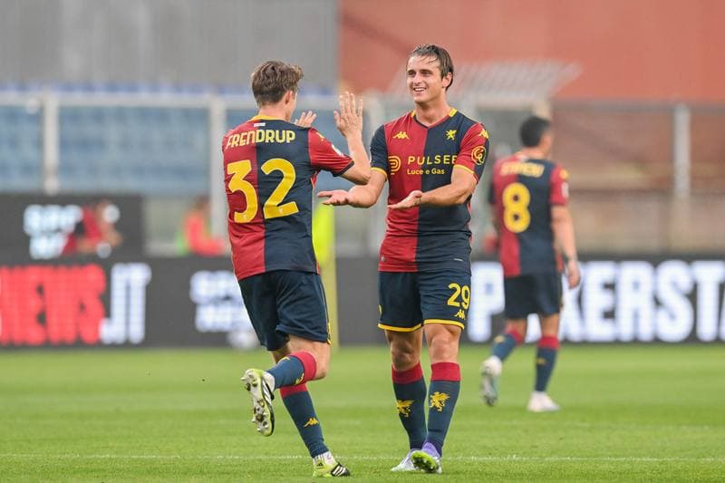 Football. Coppa Italia Frecciarossa. Genoa - Empoli. 25.09.2025