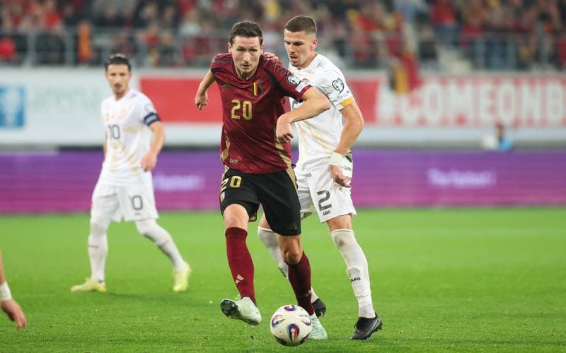 Football. FIFA World Cup Qualifiers. Belgium - North Macedonia. 10.10.2025