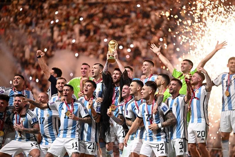 Football. FIFA World Cup. Argentina - France. 18.12.2022