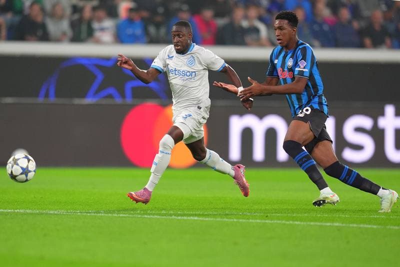 Football. UEFA Champions League. Atalanta - Club Brugge. 30.09.2025