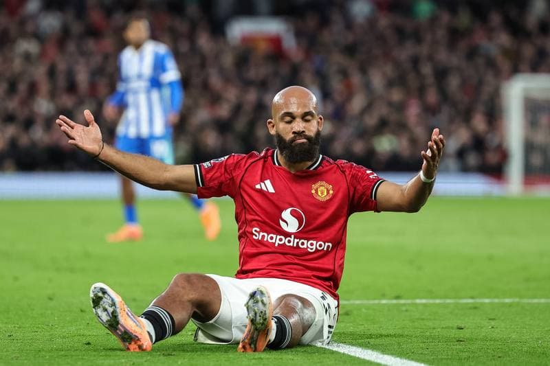 Football. Premier League. Manchester United - Brighton & Hove Albion. 25.10.2025