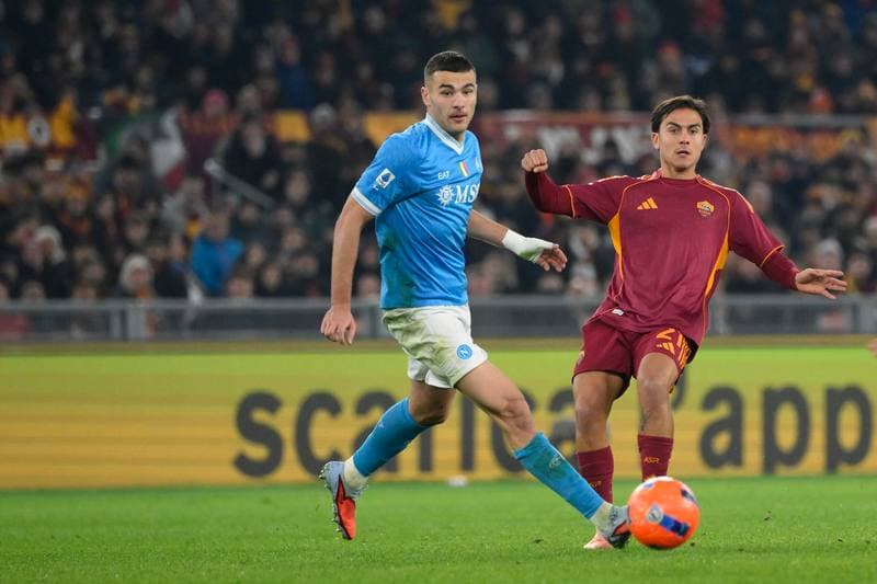 Football. Serie A. AS Roma - SSC Napoli. 30.11.2025