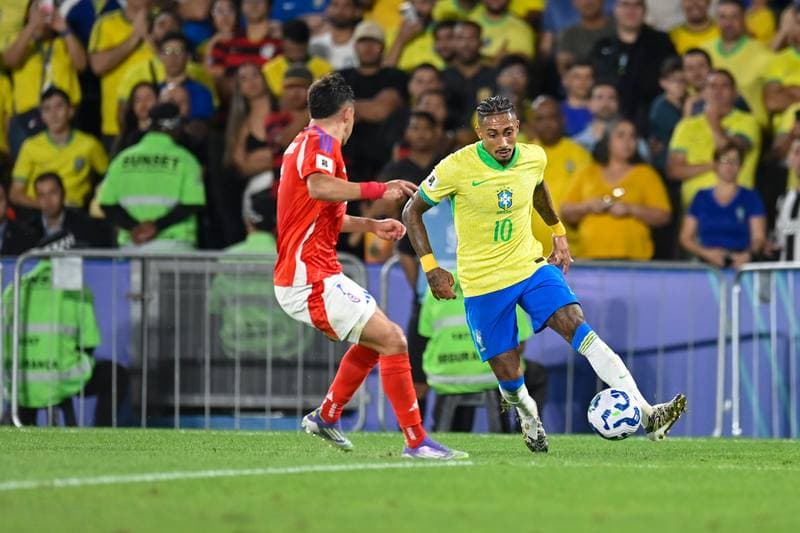 Football. FIFA World Cup Qualifiers. Brazil - Chile. 04.09.2025