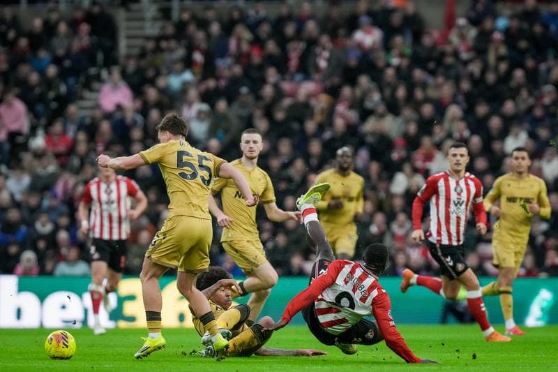 Football. Premier League. Sunderland - Crystal Palace. 17.01.2026
