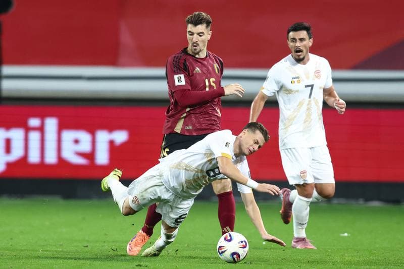 Football. FIFA World Cup Qualifiers. Belgium - North Macedonia. 10.10.2025