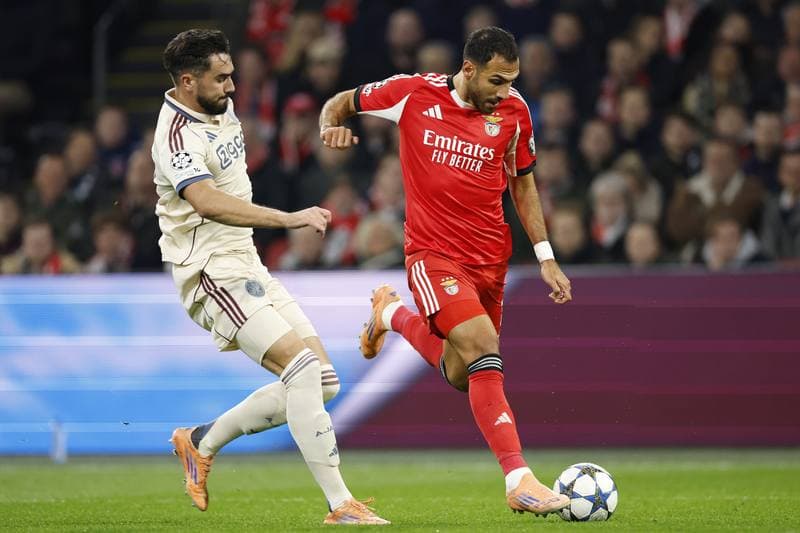 Football. UEFA Champions League. AFC Ajax - SL Benfica. 25.11.2025