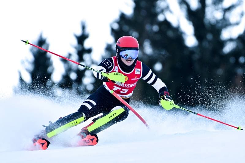 Alpine Skiing. Audi FIS World Cup. Women's Slalom. 04.01.2026