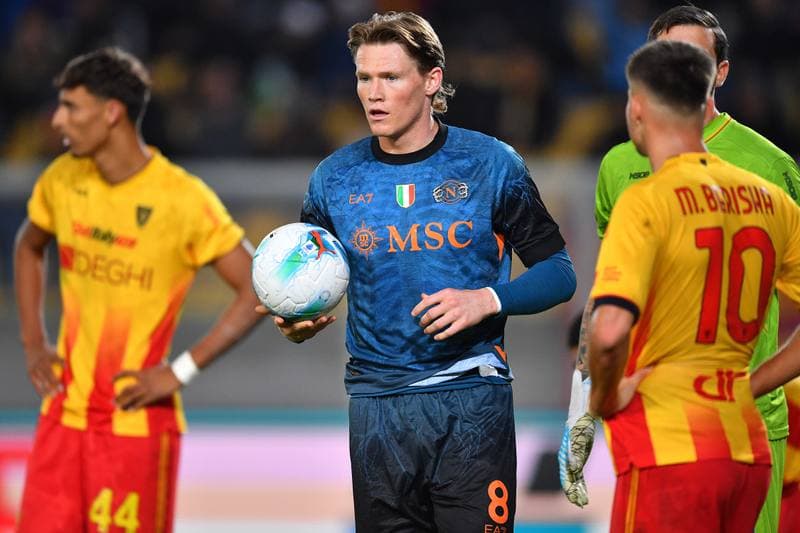Football. Serie A. US Lecce - SSC Napoli. 28.10.2025