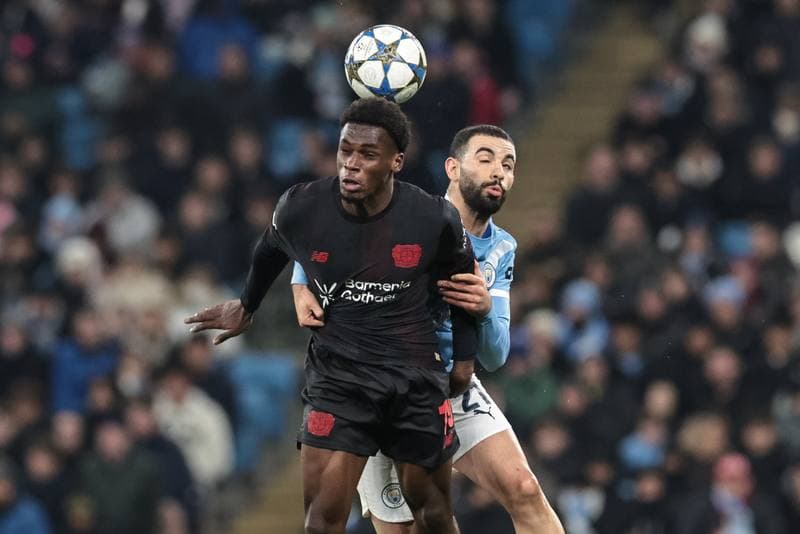 Football. UEFA Champions League. Manchester City - Bayer 04 Leverkusen. 25.11.2025