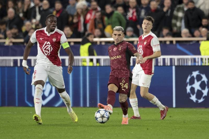 Football. UEFA Champions League. AS Monaco - Galatasaray. 09.12.2025