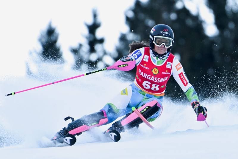 Alpine Skiing. Audi FIS World Cup. Women's Slalom. 04.01.2026