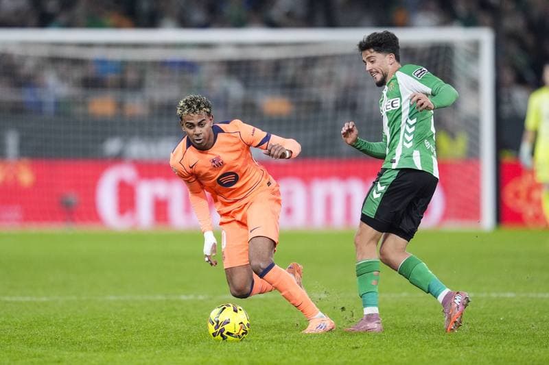 Football. La Liga. Real Betis - FC Barcelona. 06.12.2025