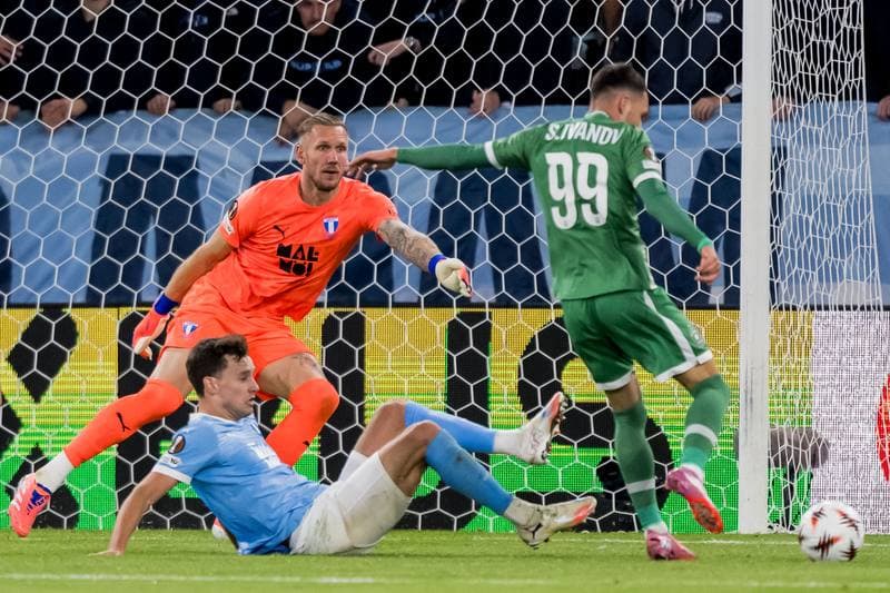 Football. UEFA Europa League. MalmA FF - Ludogorets. 24.09.2025