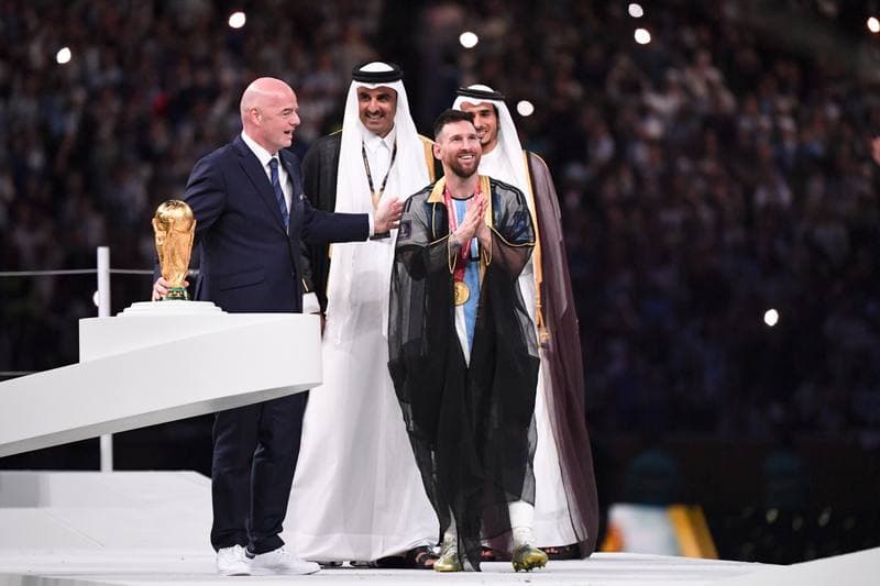 Football. FIFA World Cup. Argentina - France. 18.12.2022