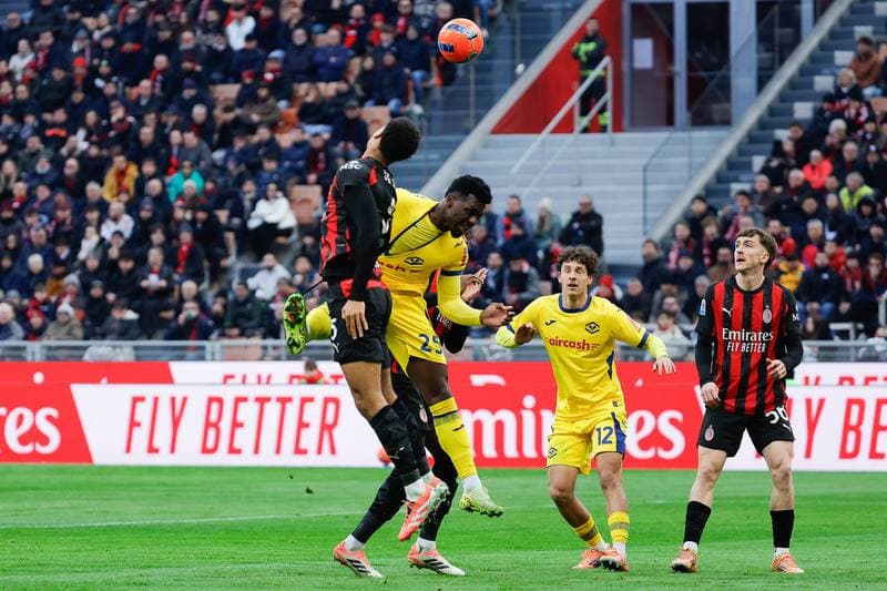 Football. Serie A. AC Milan - Hellas Verona FC. 28.12.2025