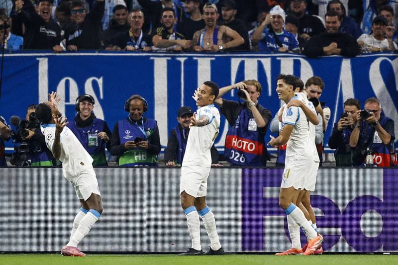 Football. UEFA Champions League. Olympique Marseille - Ajax. 30.09.2025