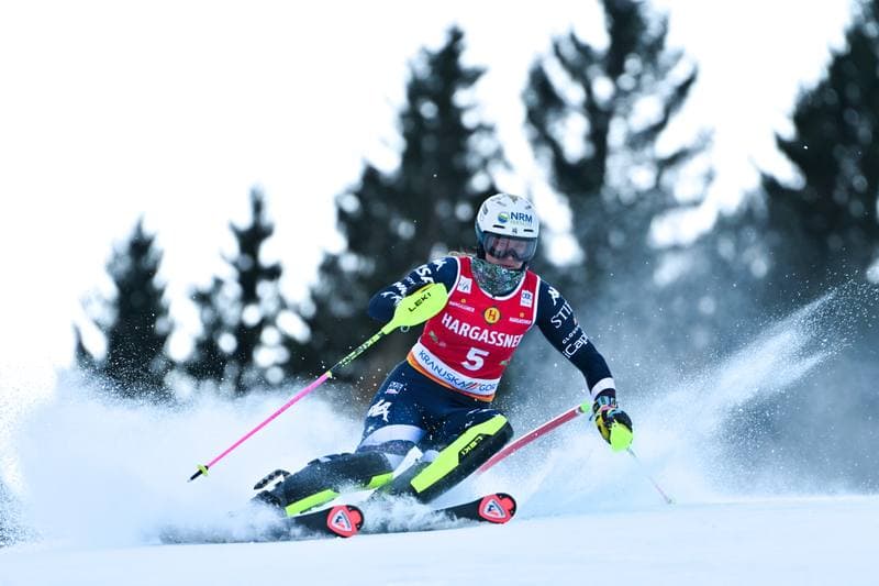 Alpine Skiing. Audi FIS World Cup. Women's Slalom. 04.01.2026