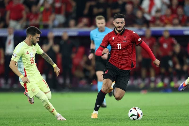 Football. UEFA EURO 2024. Albania - Spain. 24.06.2024