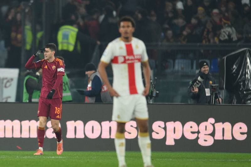 Football. Serie A. AS Roma - Genoa CFC. 29.12.2025
