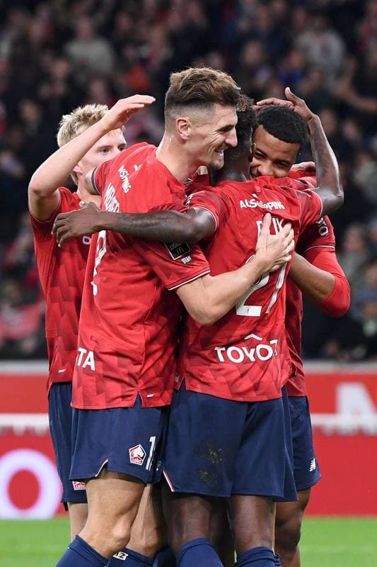 Football. Ligue 1 McDonald's. LOSC Lille - FC Metz. 26.10.2025