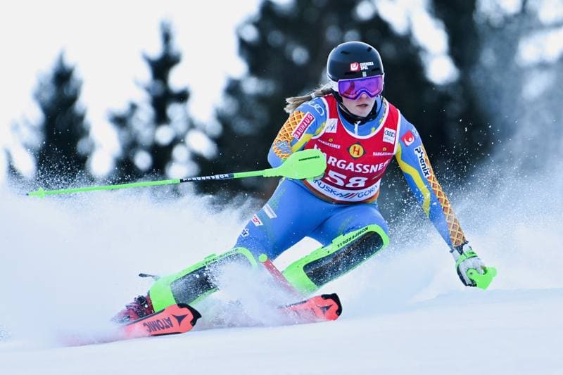Alpine Skiing. Audi FIS World Cup. Women's Slalom. 04.01.2026