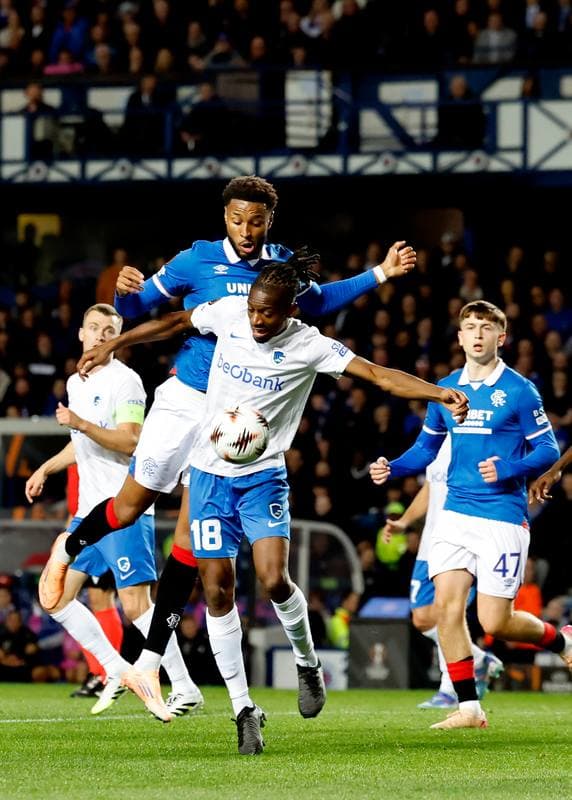 Football. UEFA Europa League. Rangers - KRC Genk. 25.09.2025